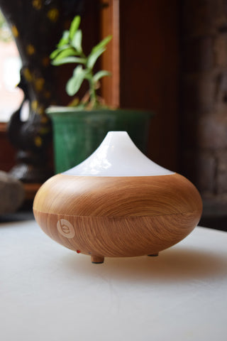 Essential Oil Plug-In Diffuser: Faux Wood