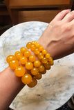 Yellow Agate Bracelet