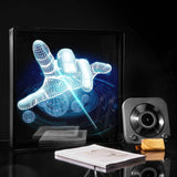 Halloween Ghost 3D Hologram Projection LED Lights with Frame