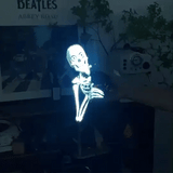 Halloween Ghost Projection 3D Hologram Fan Ambient Lights