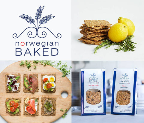 Norwegian Baked - Mixed Case Knekkebrød • Organic Fresh Baked Vegan Crispbread