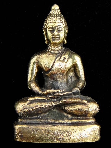 Tika - Brass Deity Statuette -Small- Buddha