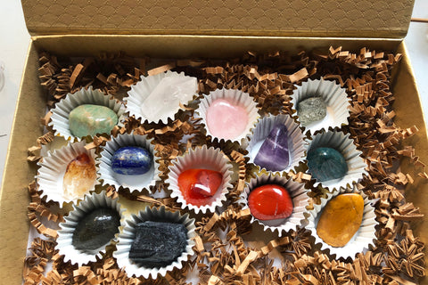 Crystal "Chocolate" Box: Gold Box