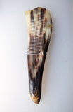 Dark Auburn Streaked Chinese Horn Comb