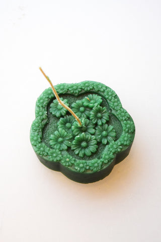 Daisy Beeswax Candle