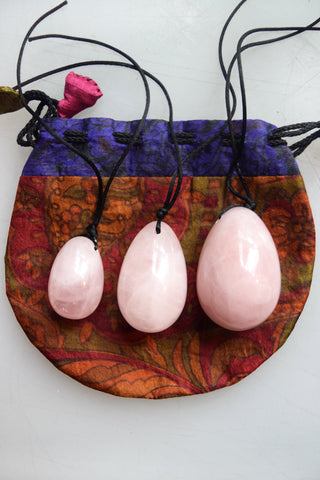 Rose Quartz Yoni Egg