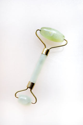 Double-Ended Jade Facial Roller