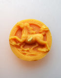 Running Horse Beeswax Candle