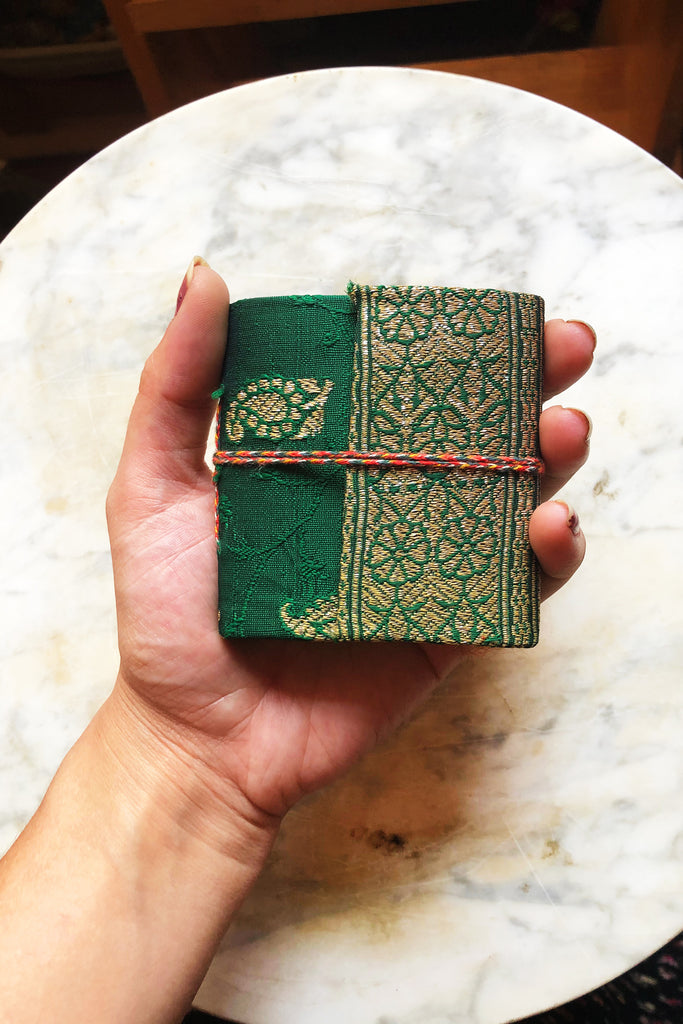 Mini Embroidered Notebook