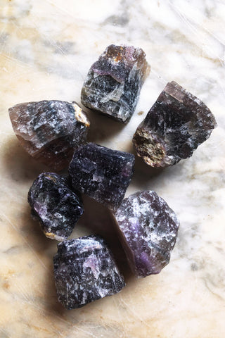Raw Fluorite