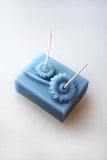 Double Wick Sunflower Beeswax Candle
