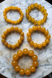 Yellow Agate Bracelet
