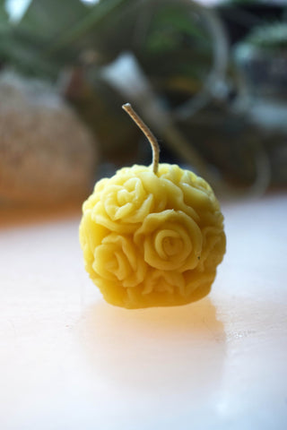 Rose Bouquet Beeswax Tea Light