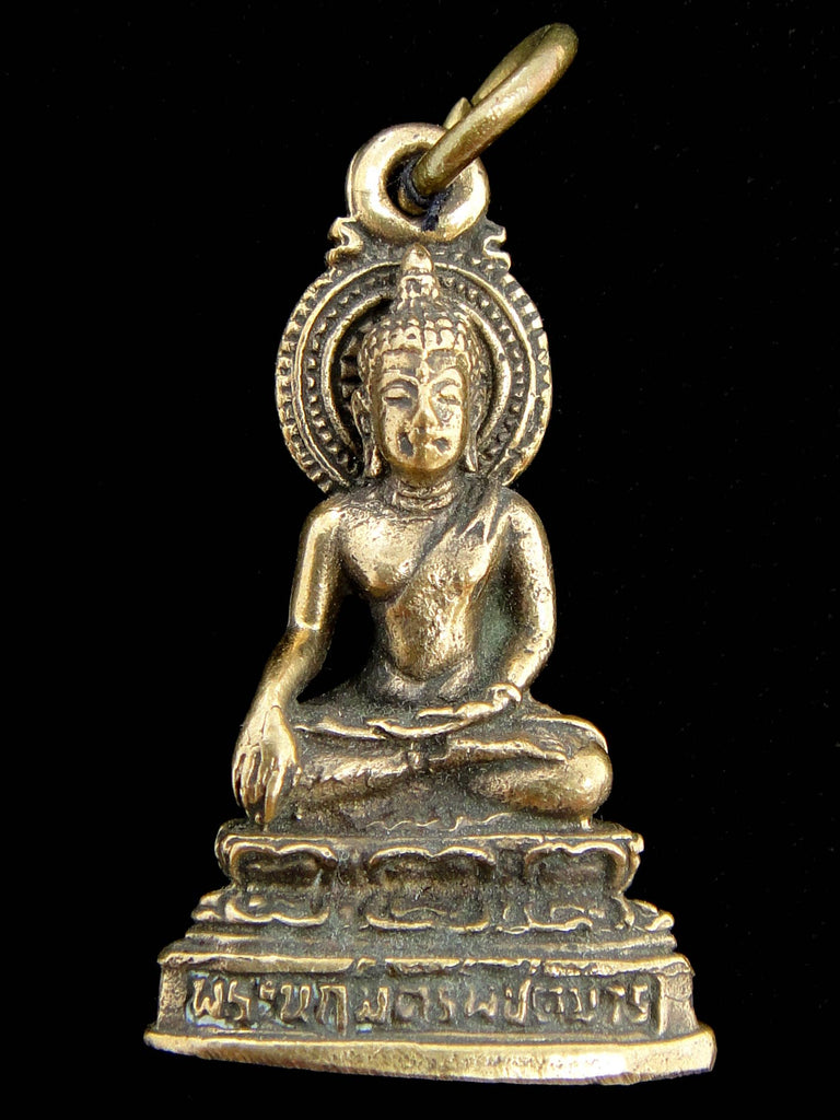 Tika - Brass Deity Pendant- Buddha