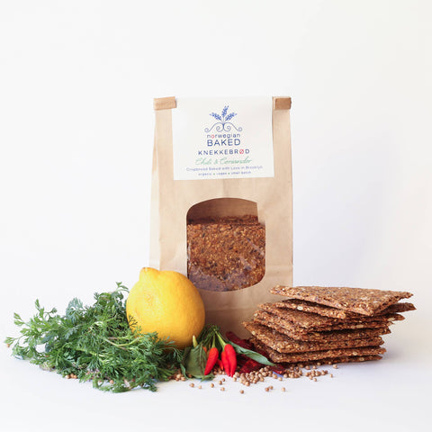 Norwegian Baked - NEW: Chili & Coriander Knekkebrød / Crispbread
