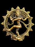 Tika - Brass Deity Pendant- Dancing Natraj