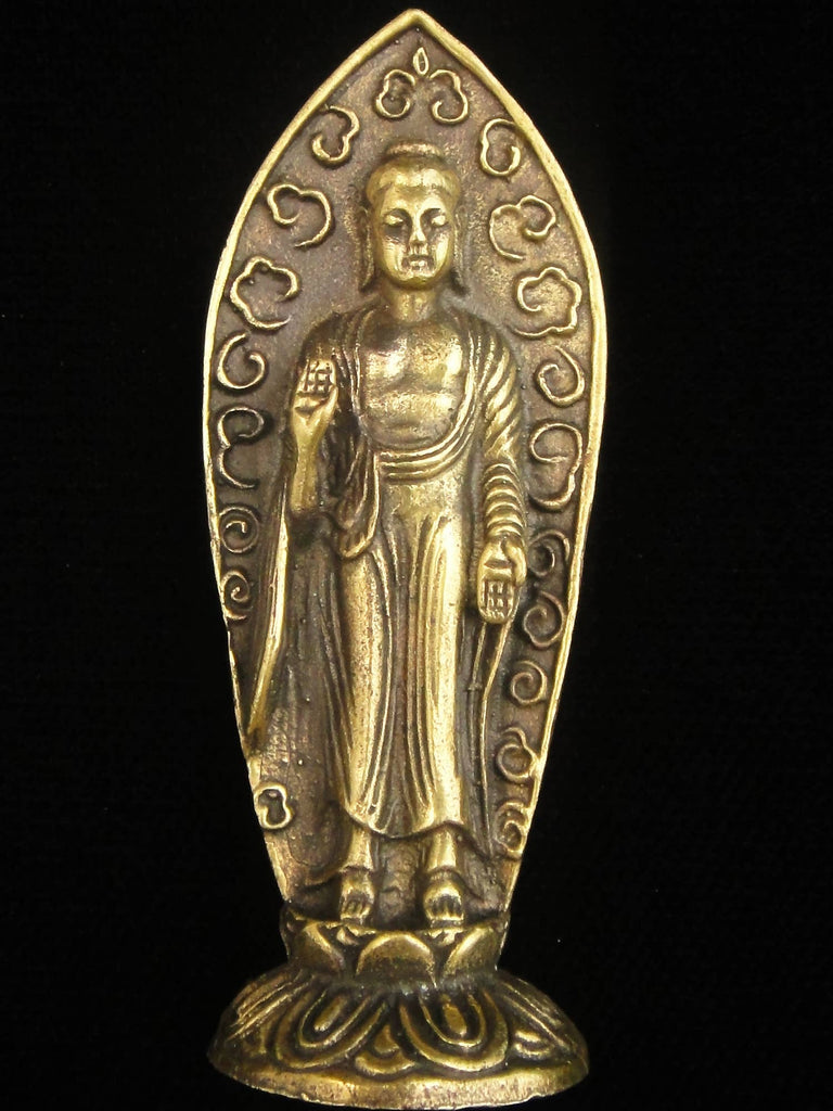 Tika - Brass Deity Statuette - Medium -Buddha